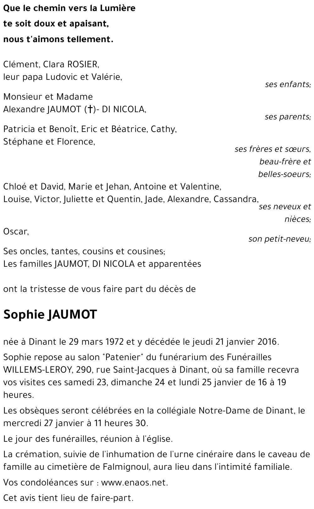 Sophie JAUMOT