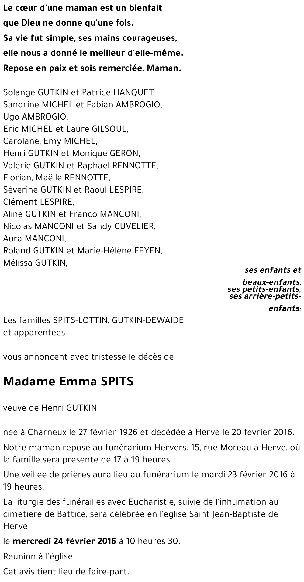 Emma SPITS