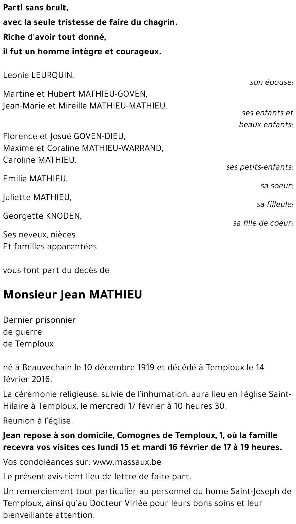 Jean MATHIEU