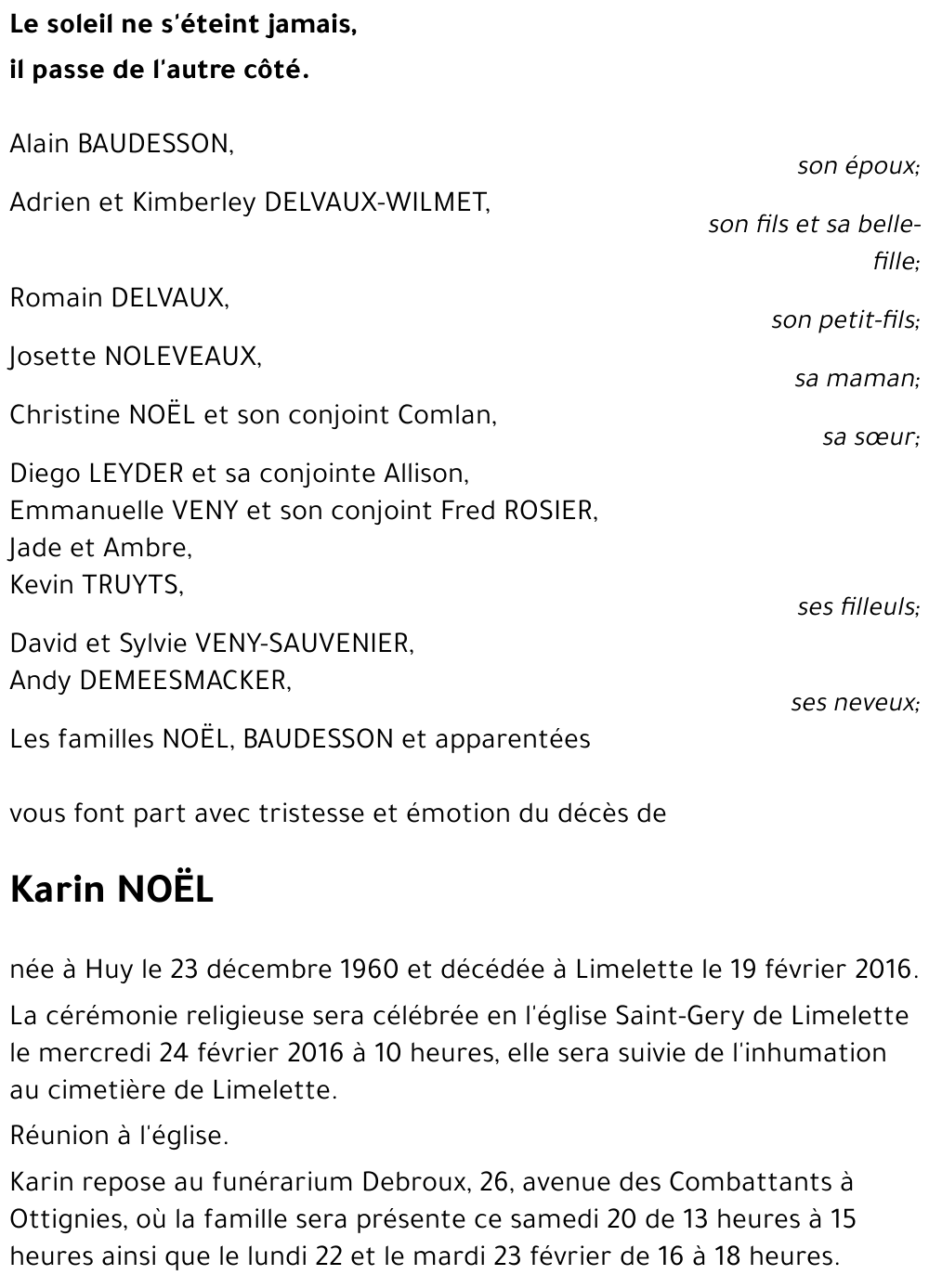 Karin NOËL