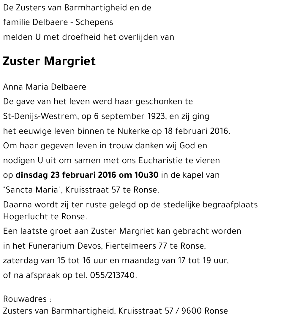 Margriet -