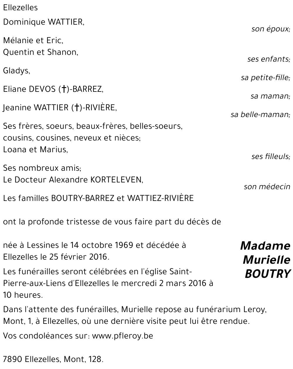 Murielle BOUTRY