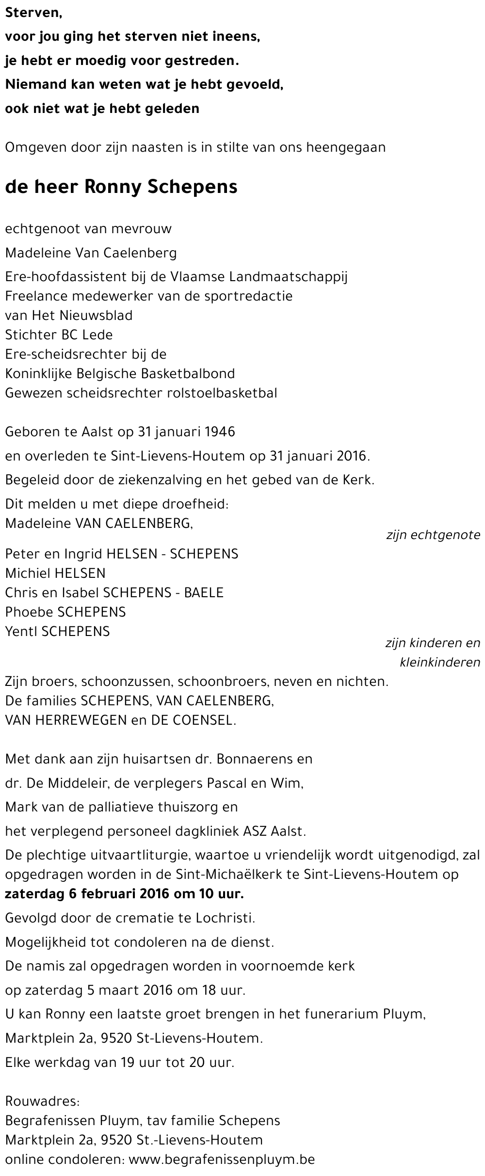 Ronny Schepens