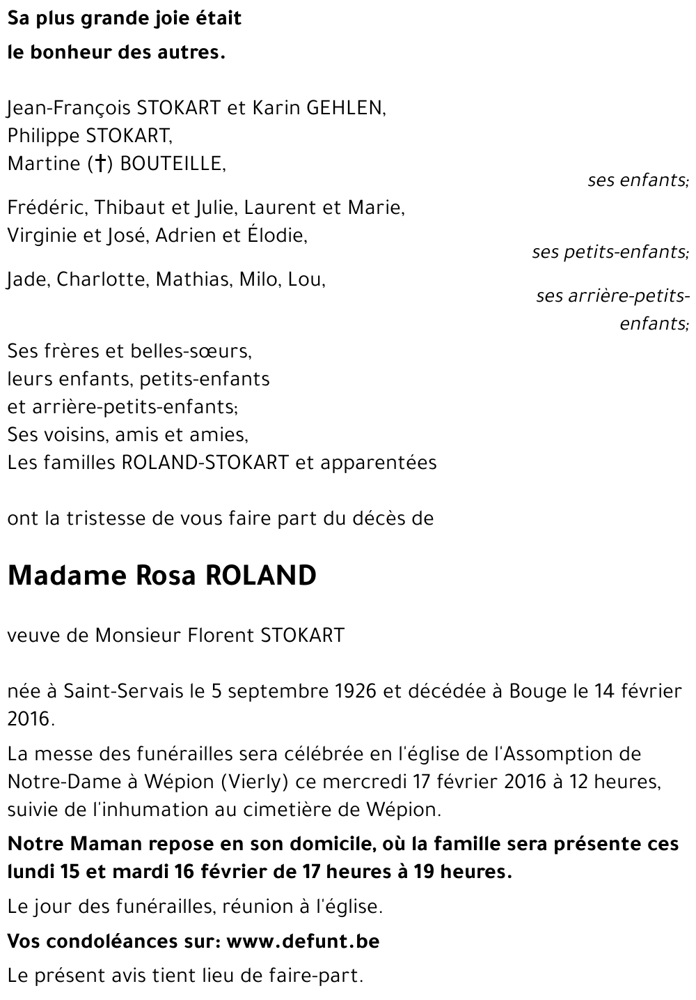 Rosa ROLAND