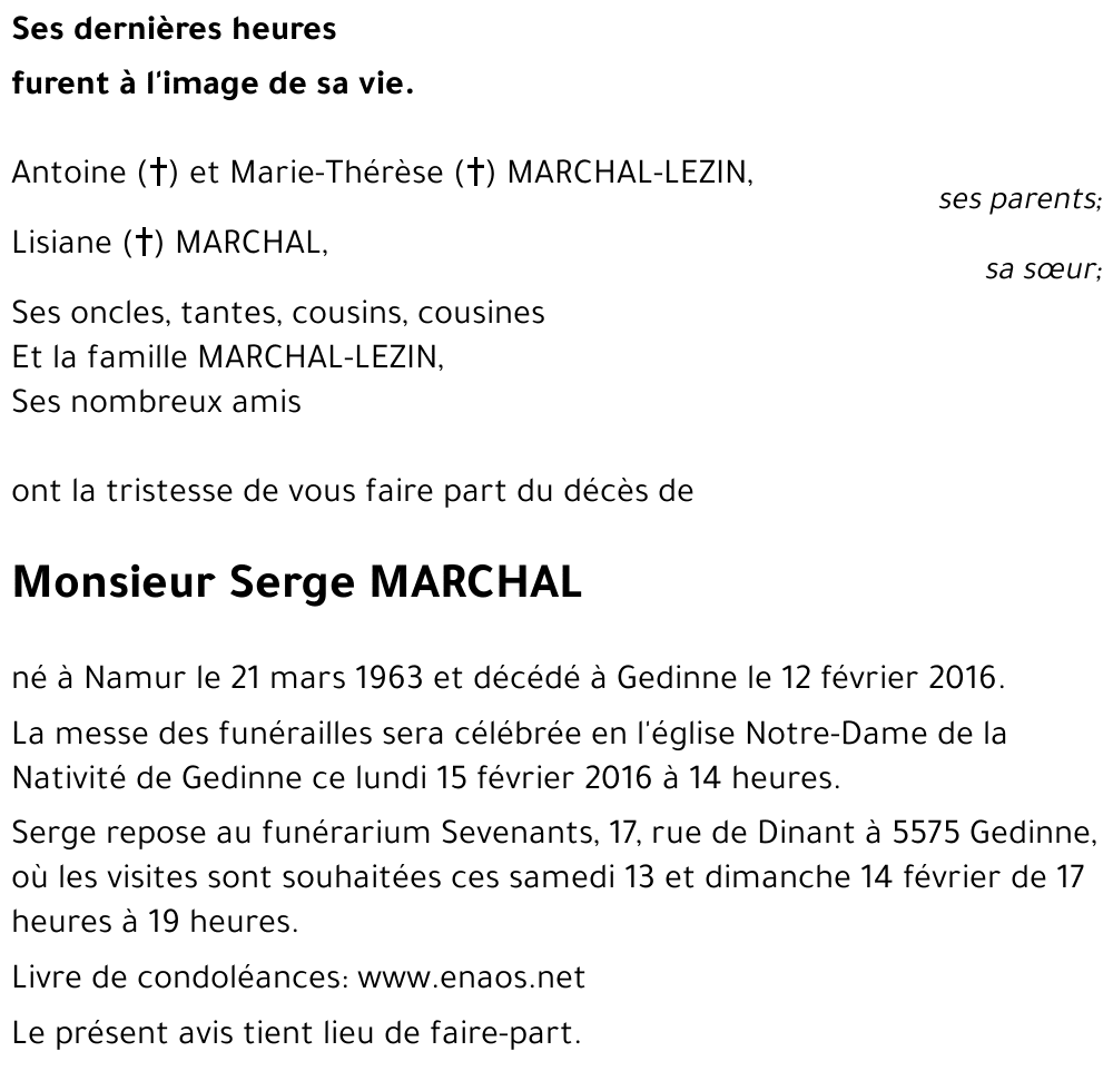 Serge MARCHAL