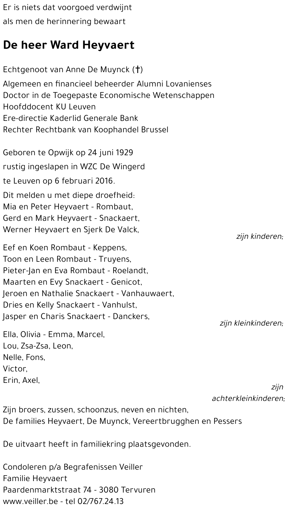 Ward Heyvaert