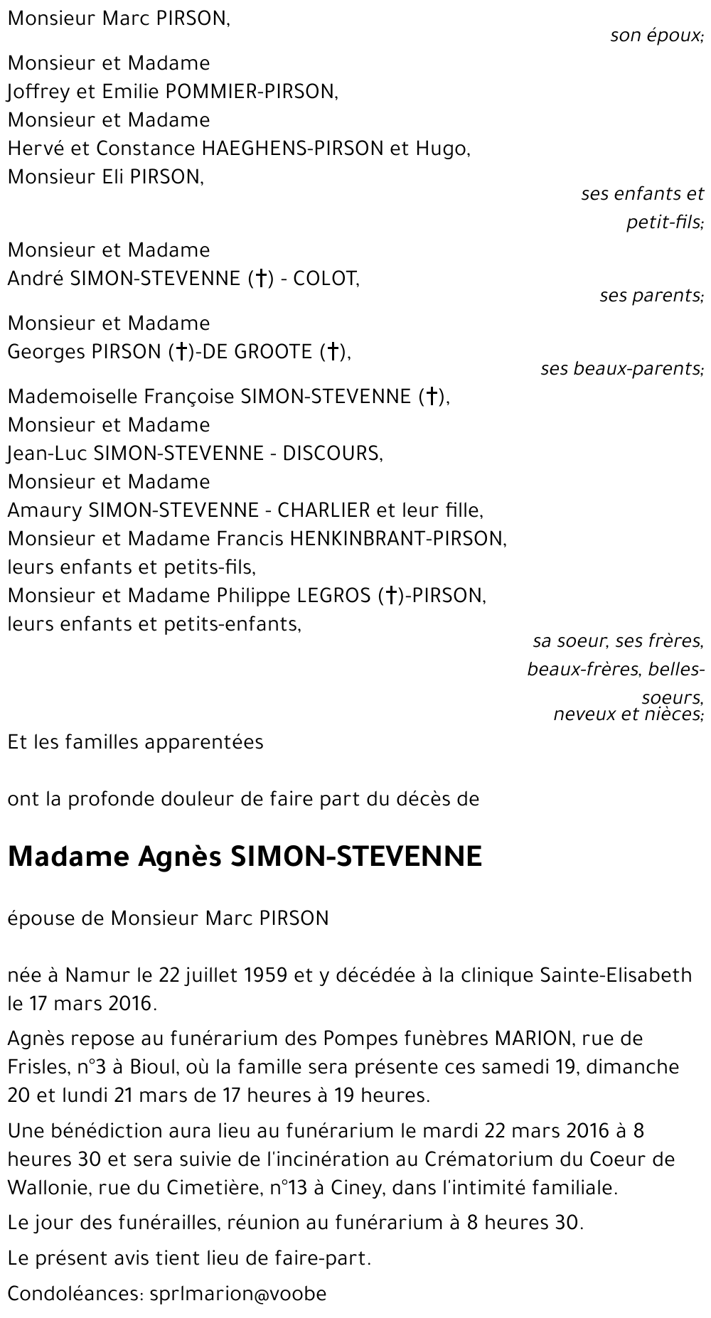 Agnès SIMON-STEVENNE