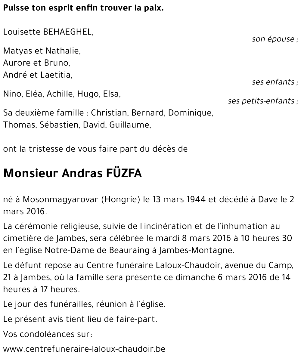 Andras FÜZFA