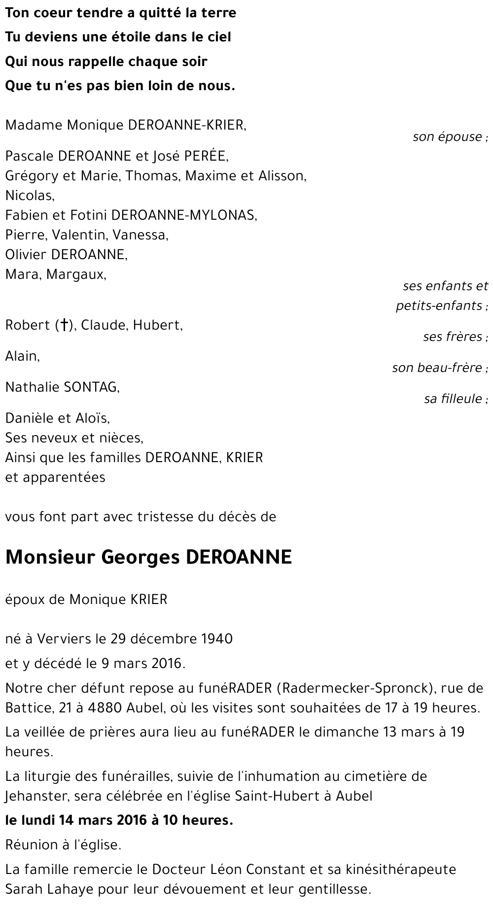 Georges DEROANNE