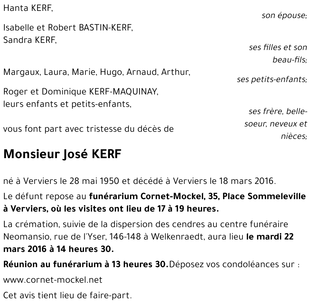 José KERF