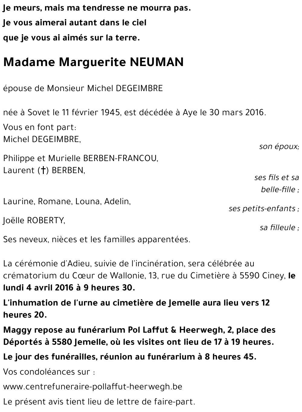 Marguerite NEUMAN