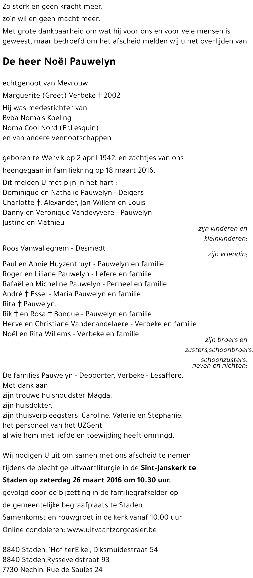 Noël Pauwelyn