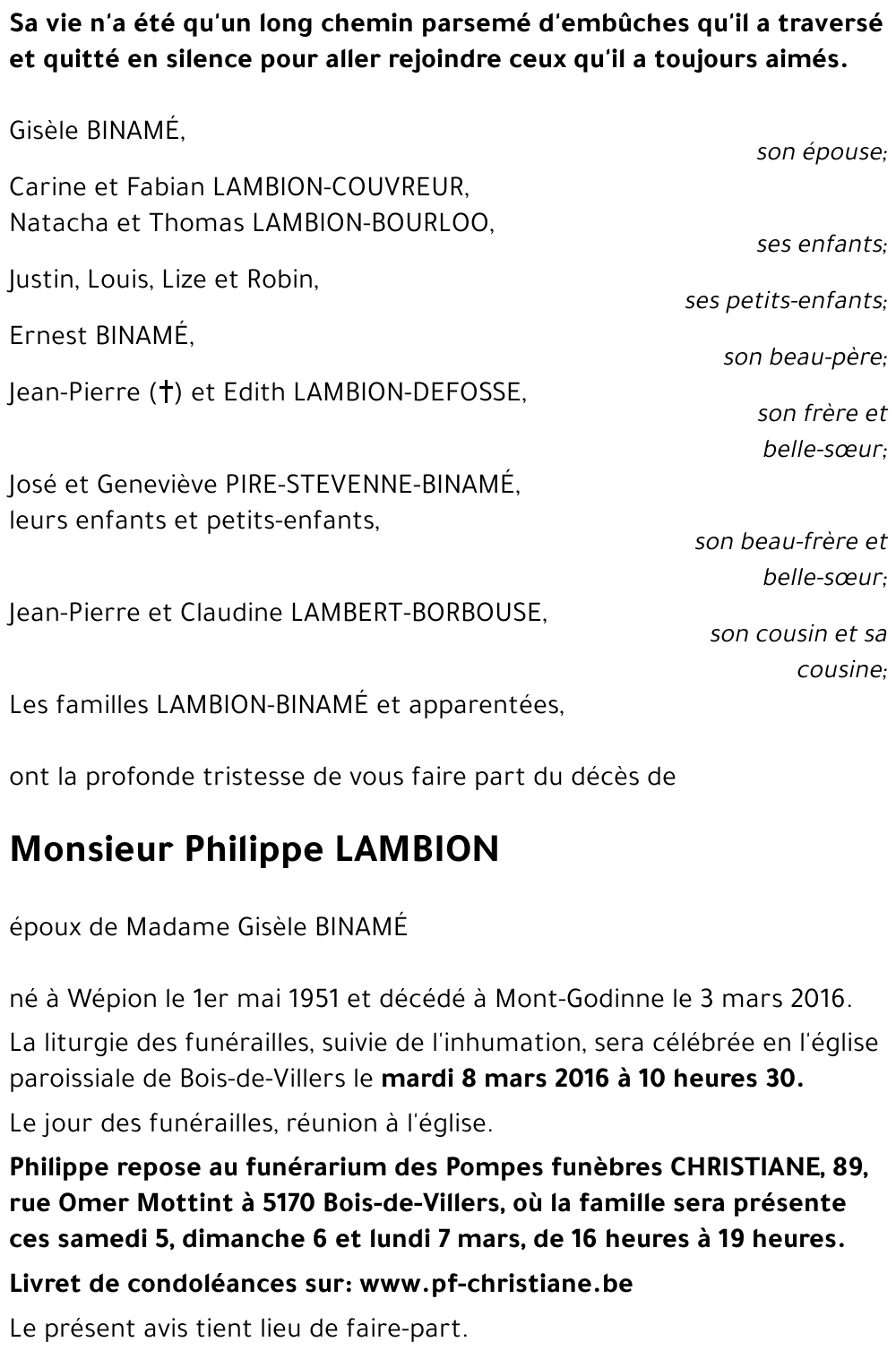 Philippe LAMBION