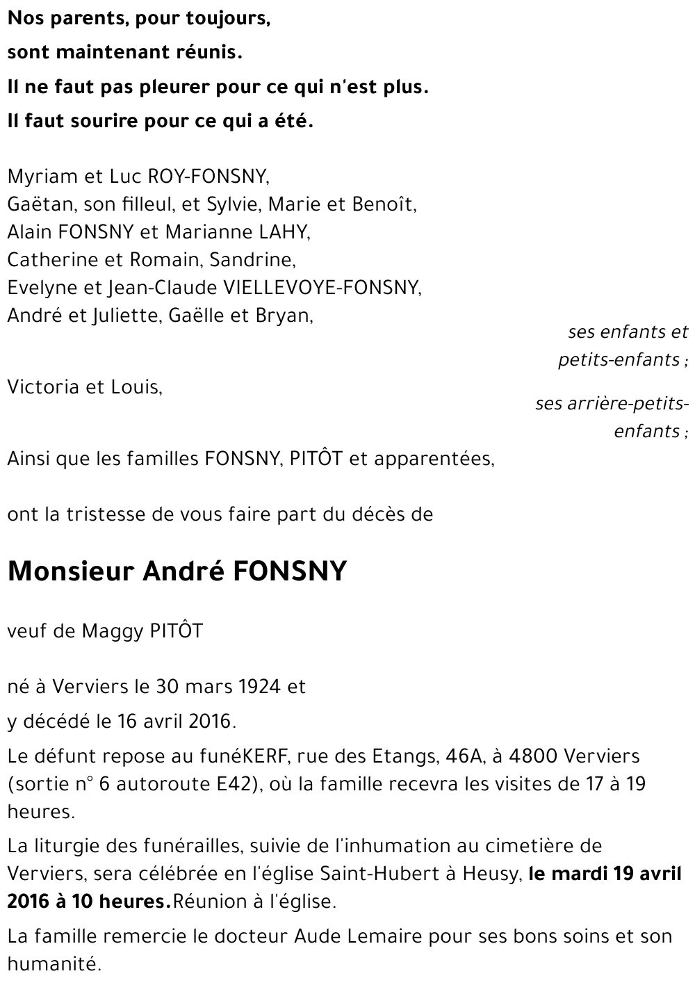 André FONSNY