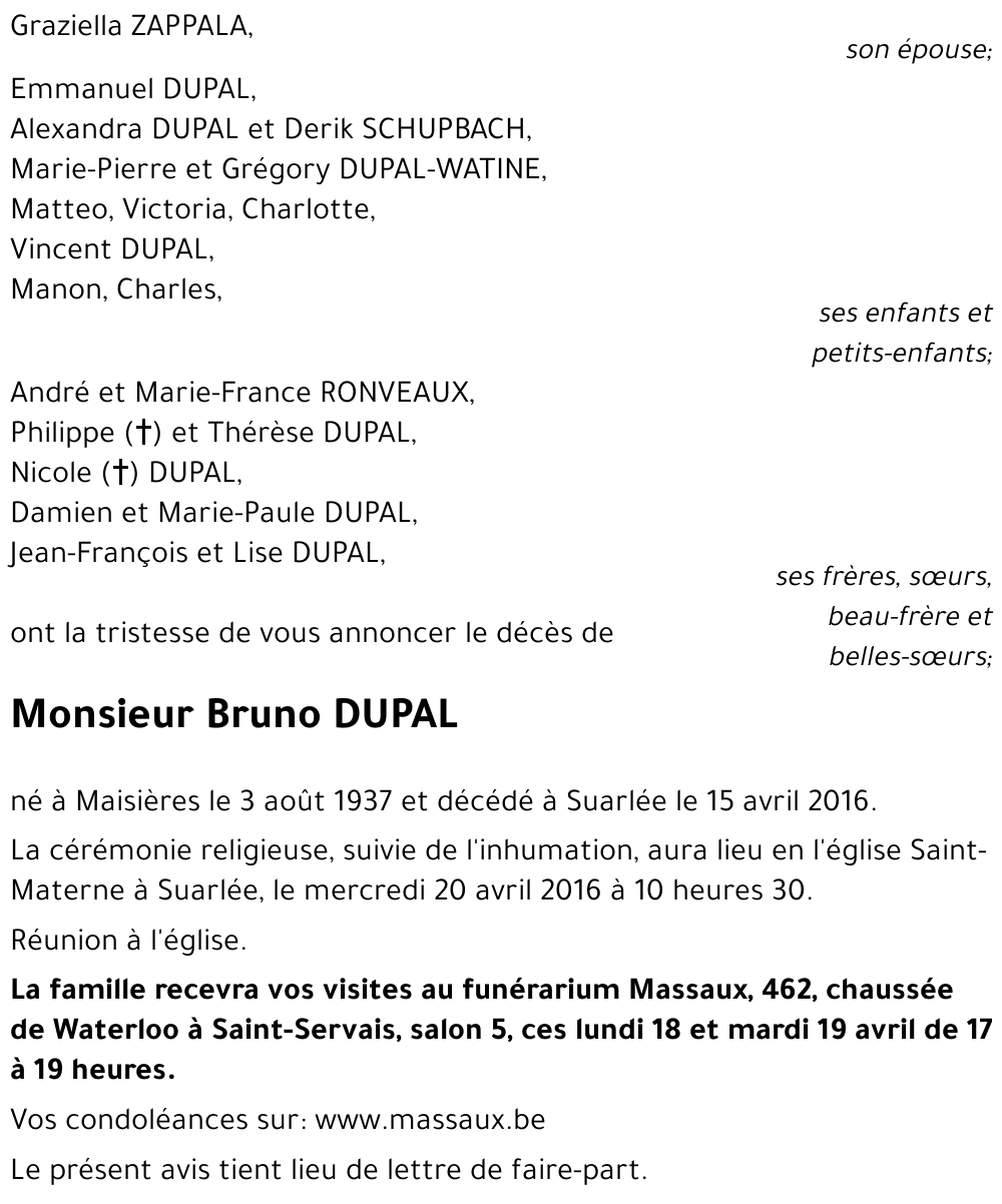 Bruno DUPAL
