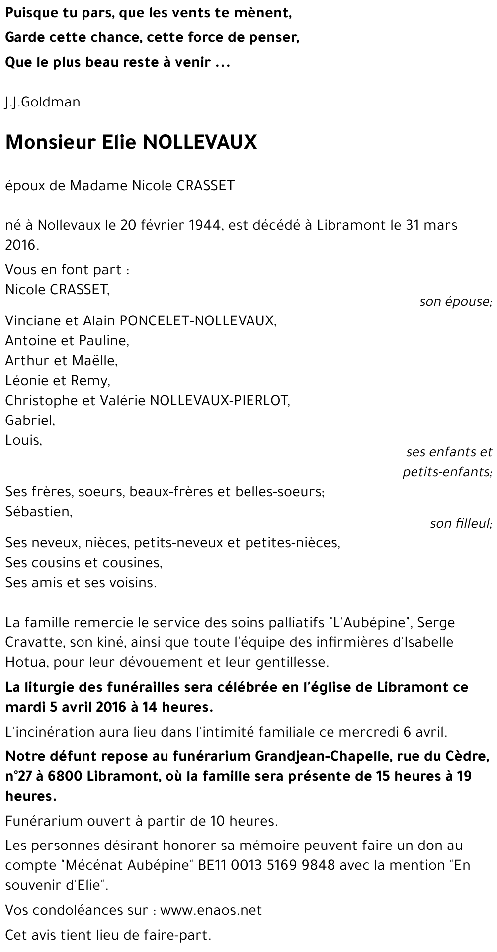 Elie NOLLEVAUX