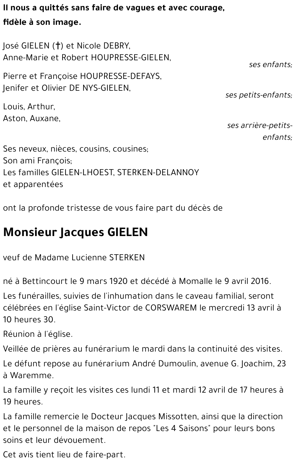 Jacques GIELEN