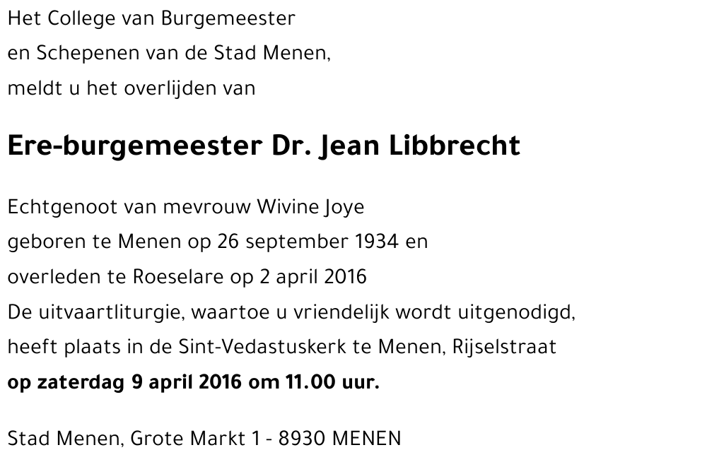 Jean Libbrecht