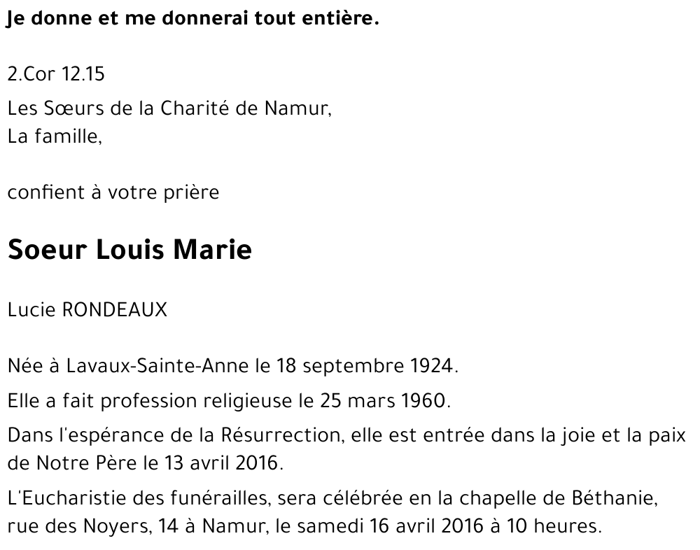 Louis Marie