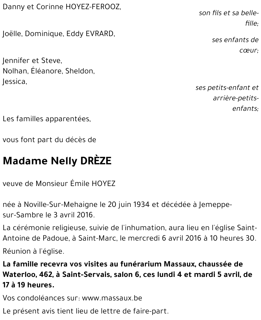 Nelly DRÈZE