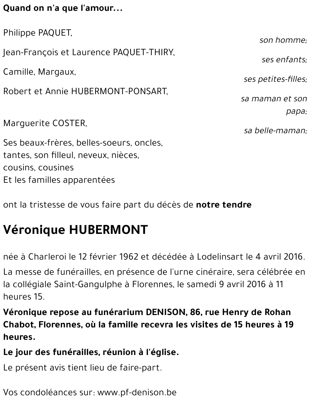 Véronique Hubermont