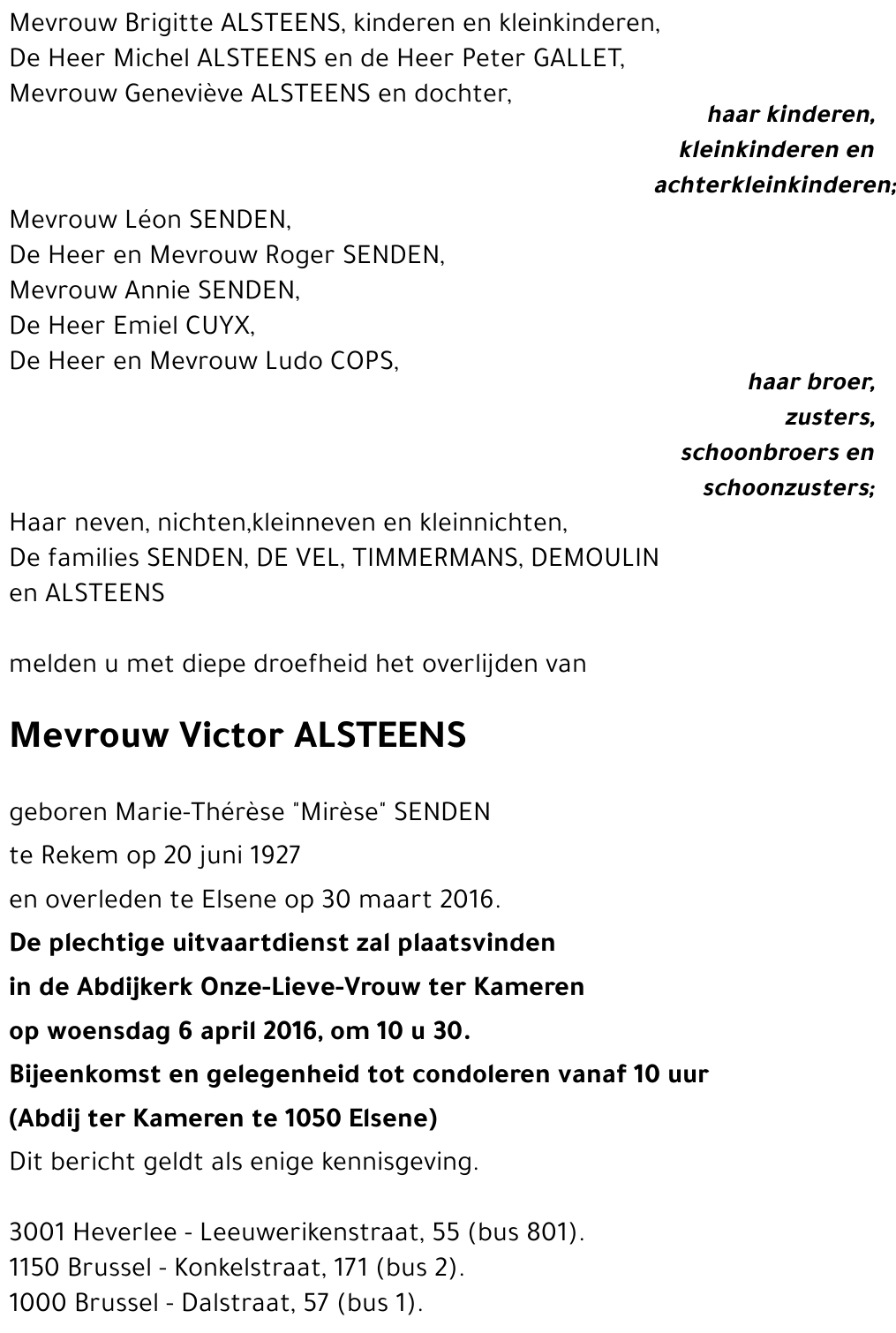 Victor ALSTEENS
