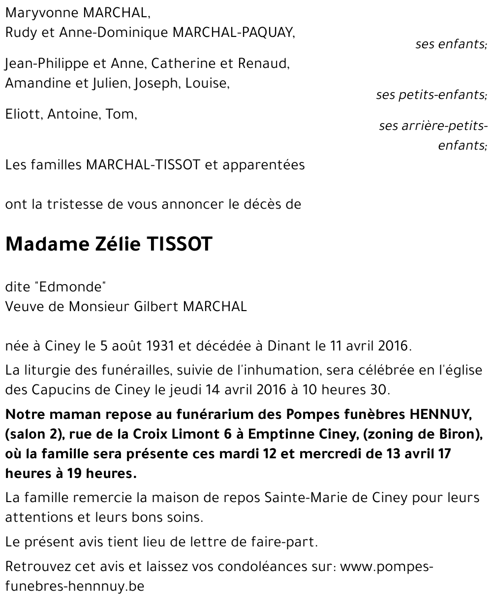 Zélie TISSOT