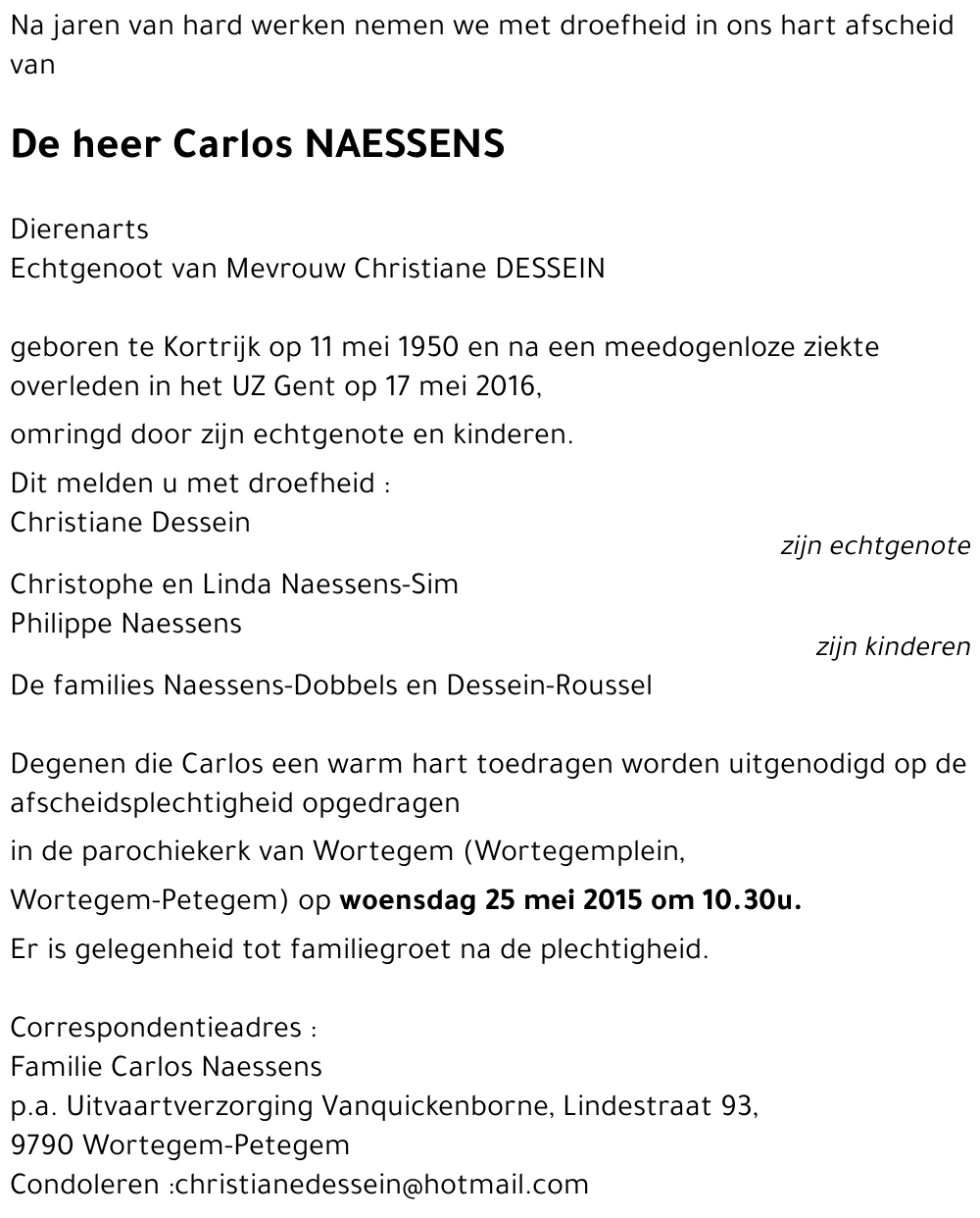 Carlos NAESSENS
