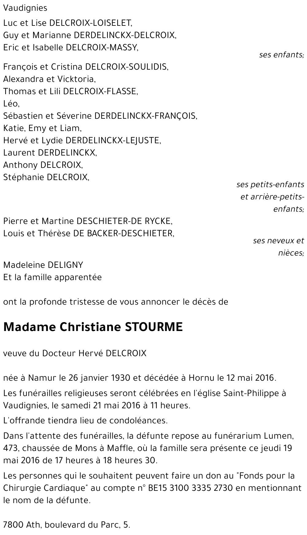 Christiane Stourme