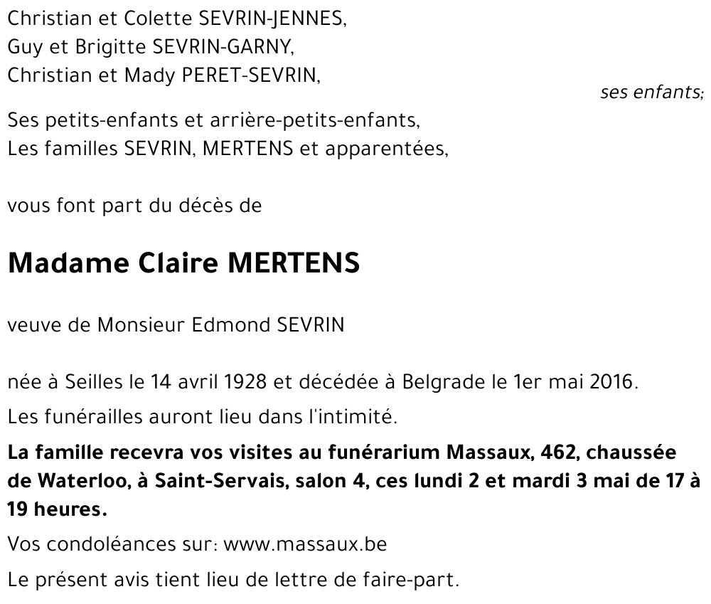 Claire MERTENS