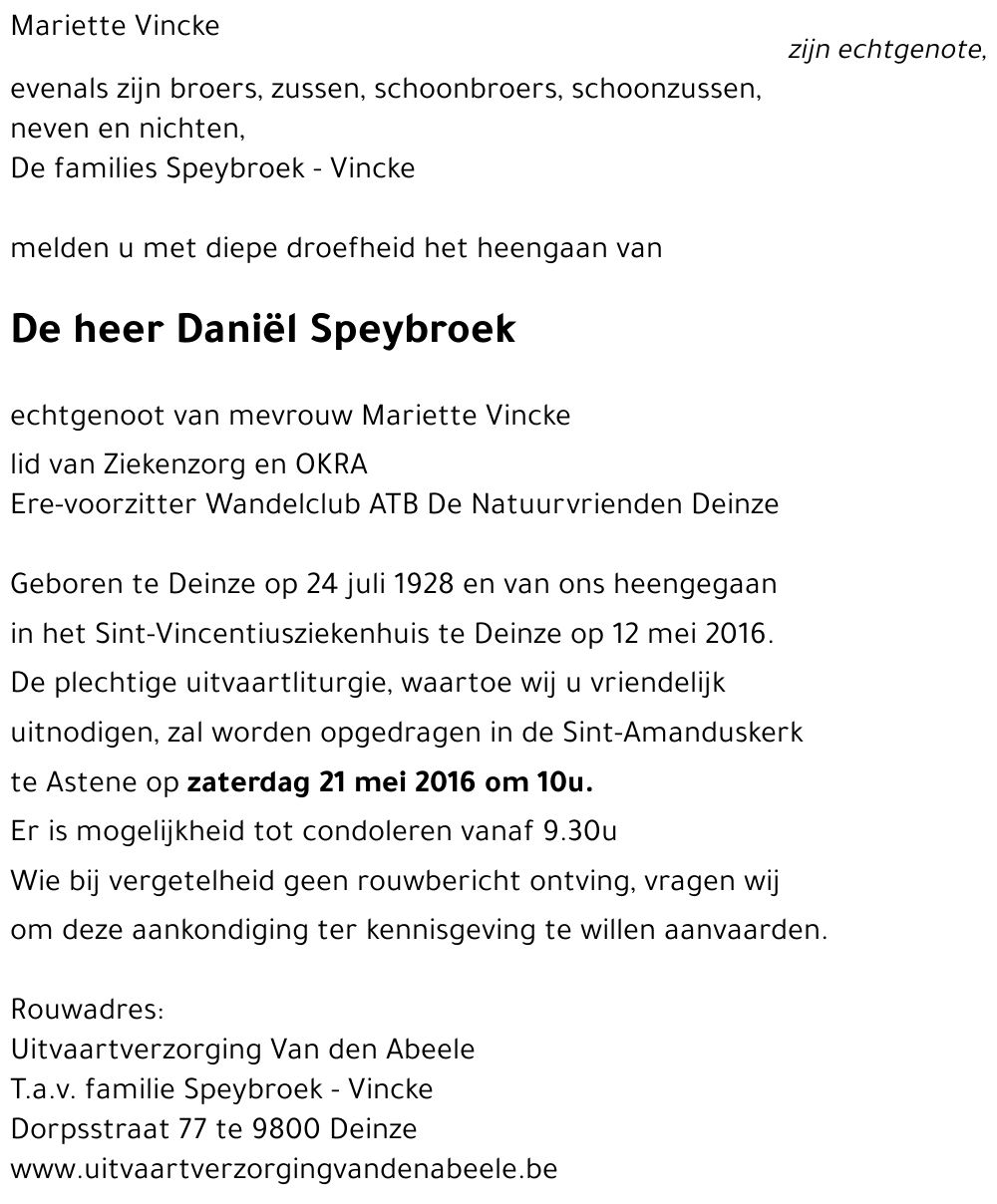 Daniël Speybroek