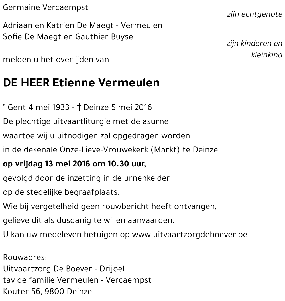 Etienne Vermeulen