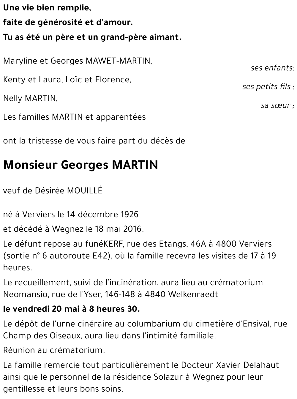 Georges MARTIN