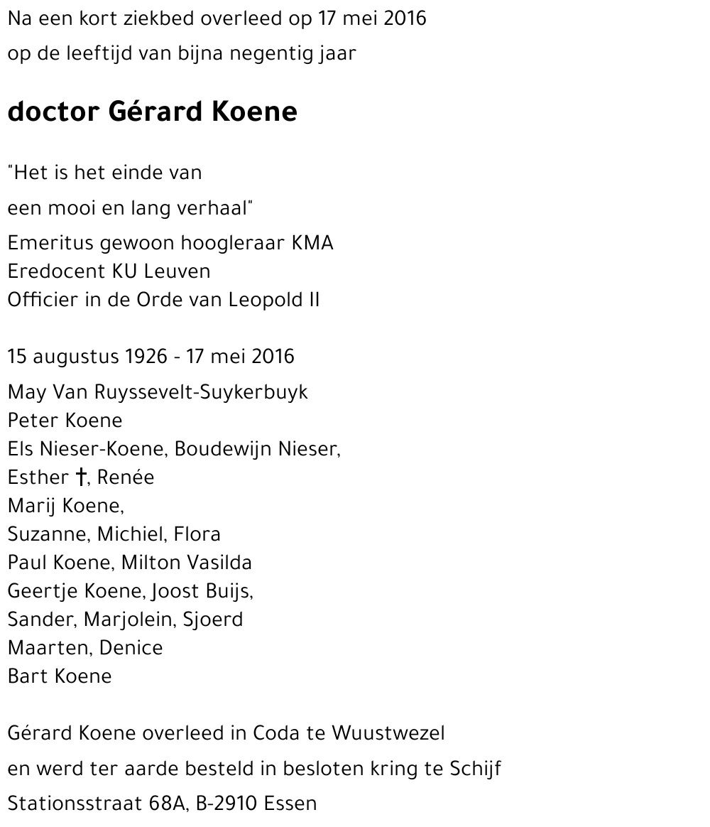 Gérard Koene