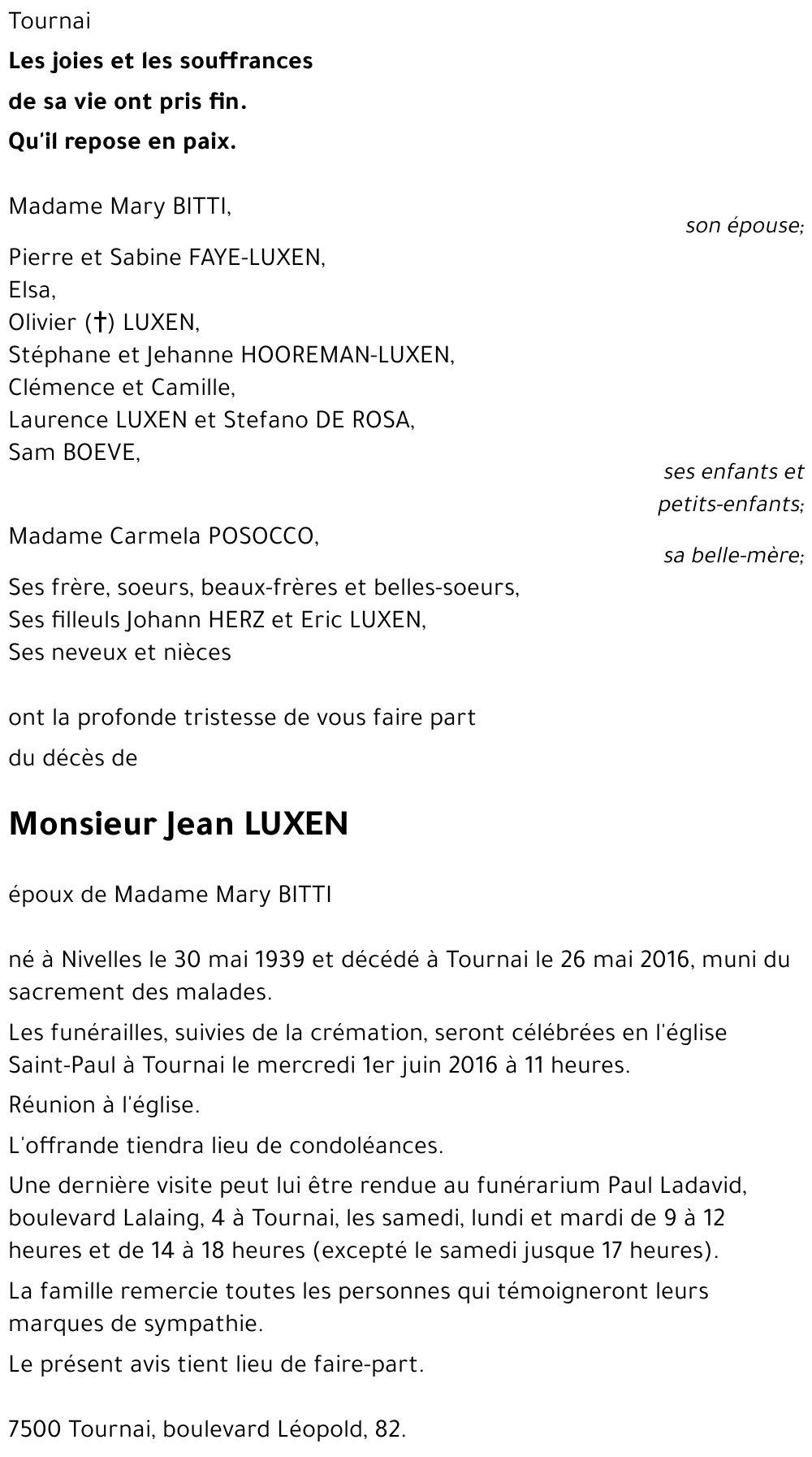 Jean LUXEN