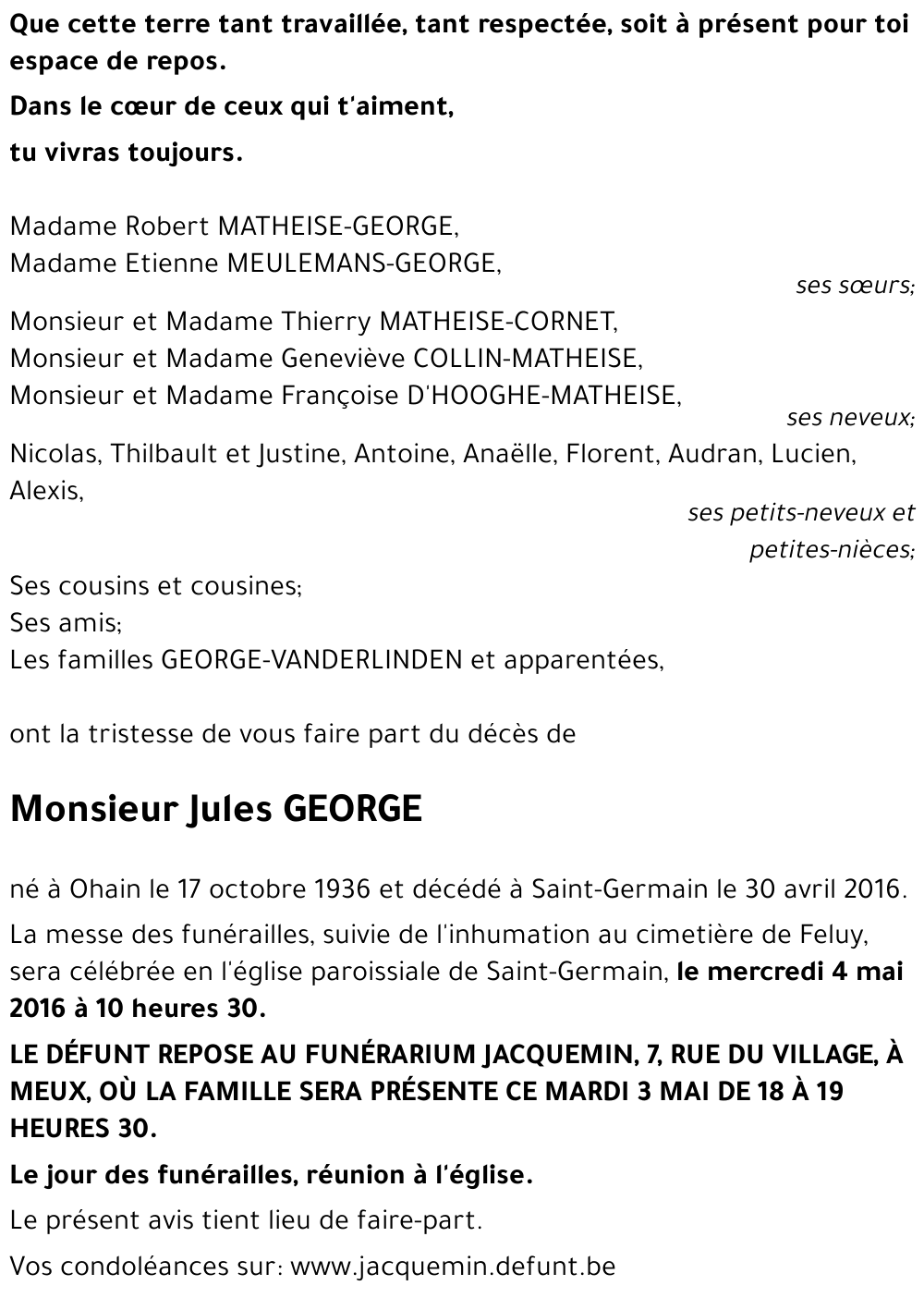 Jules GEORGE