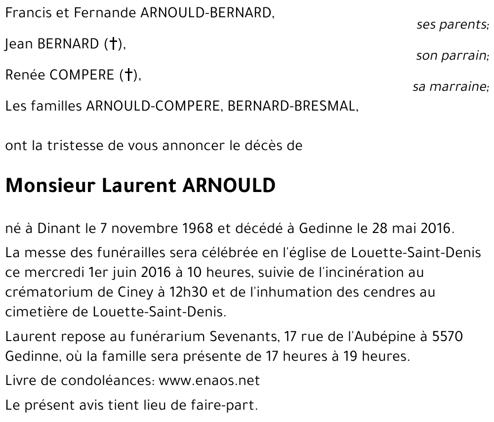 Laurent ARNOULD