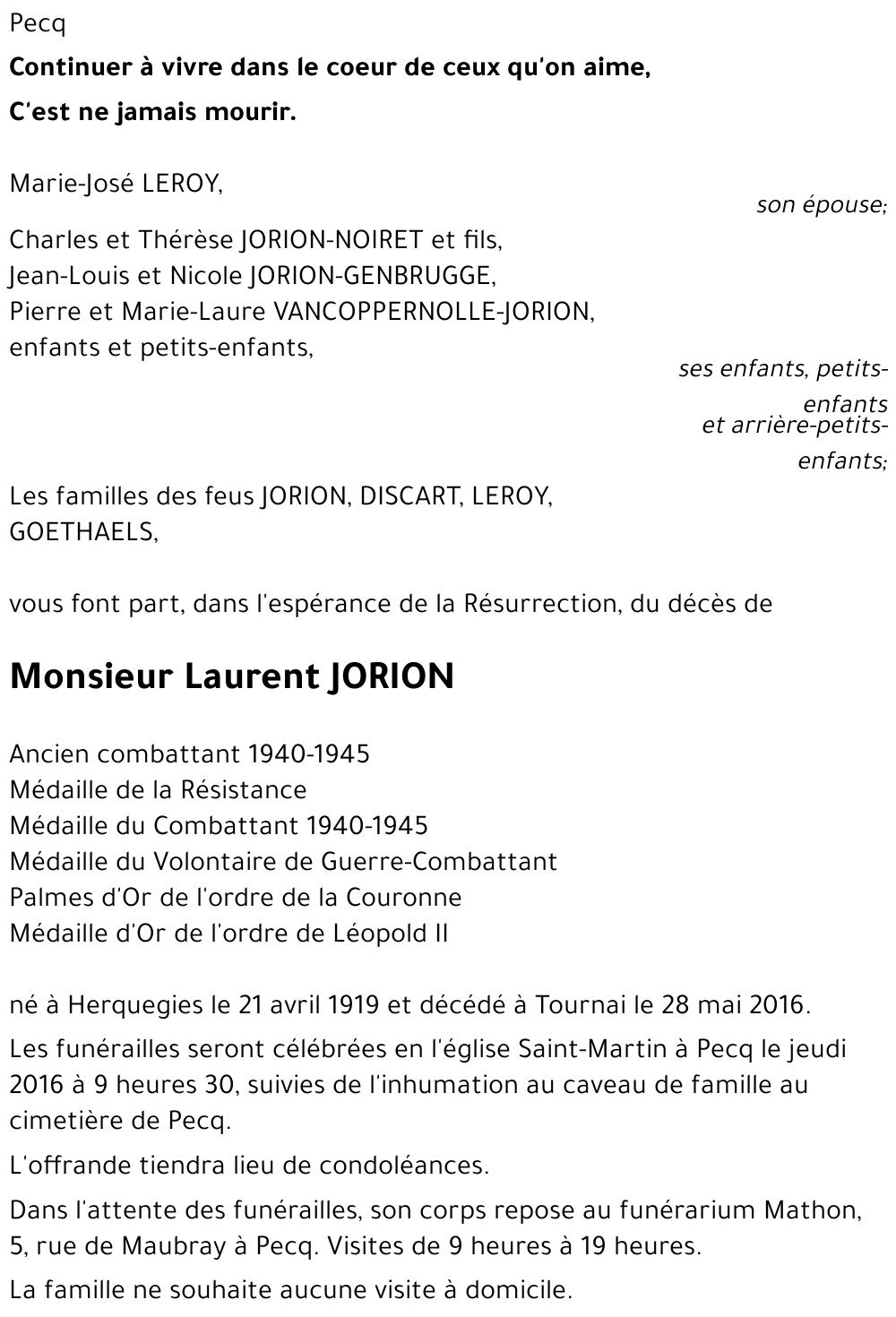 Laurent JORION