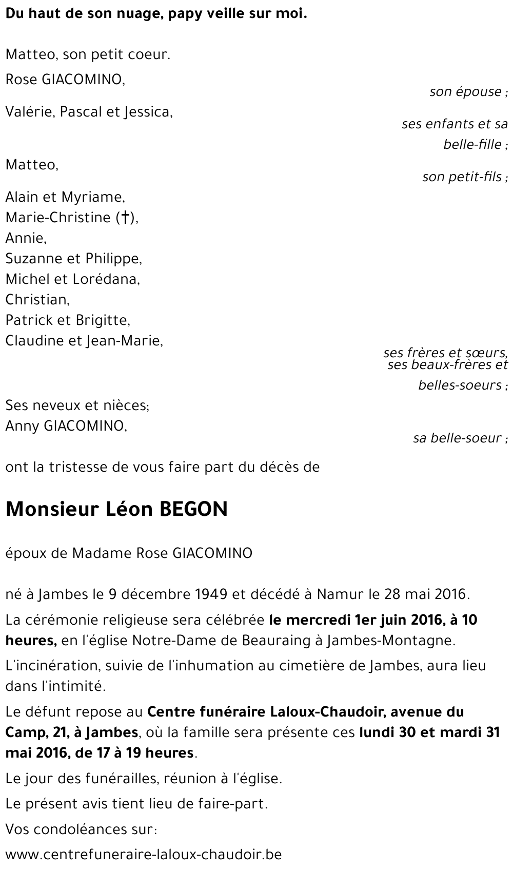 Léon BEGON
