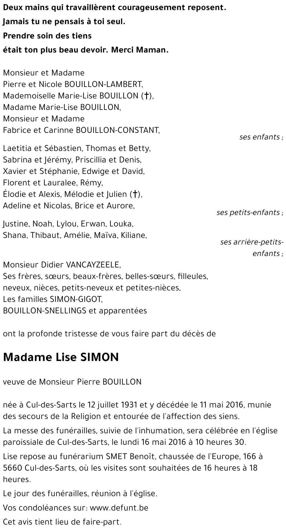 Lise SIMON