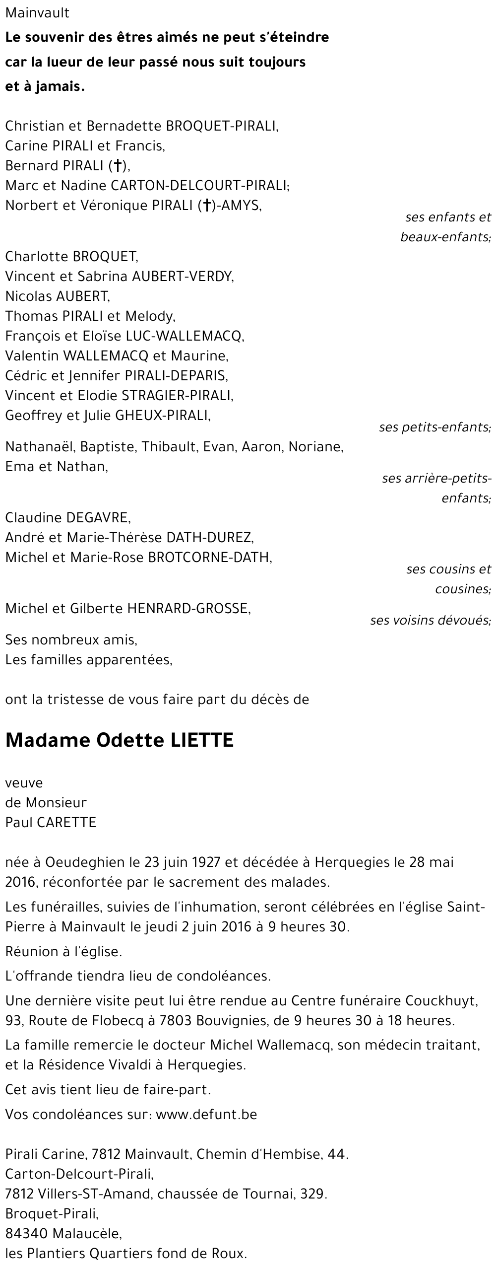 Odette LIETTE
