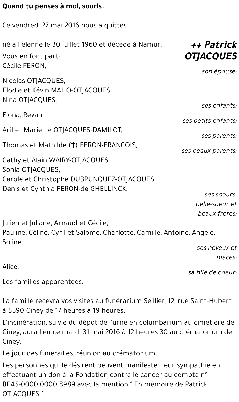 Patrick OTJACQUES