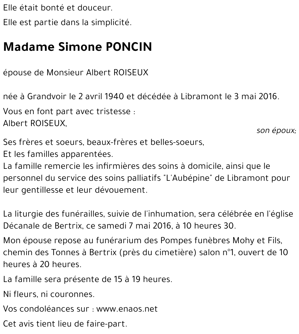 Simone PONCIN