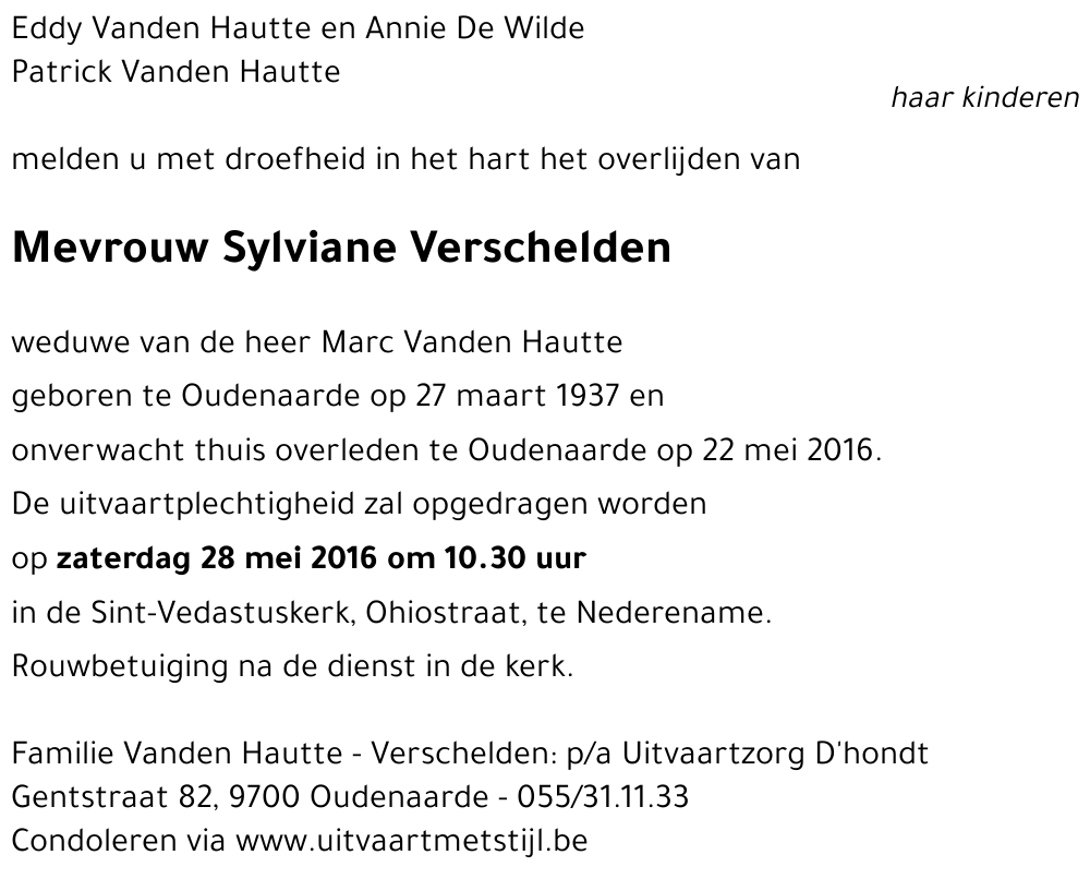 Sylviane Verschelden