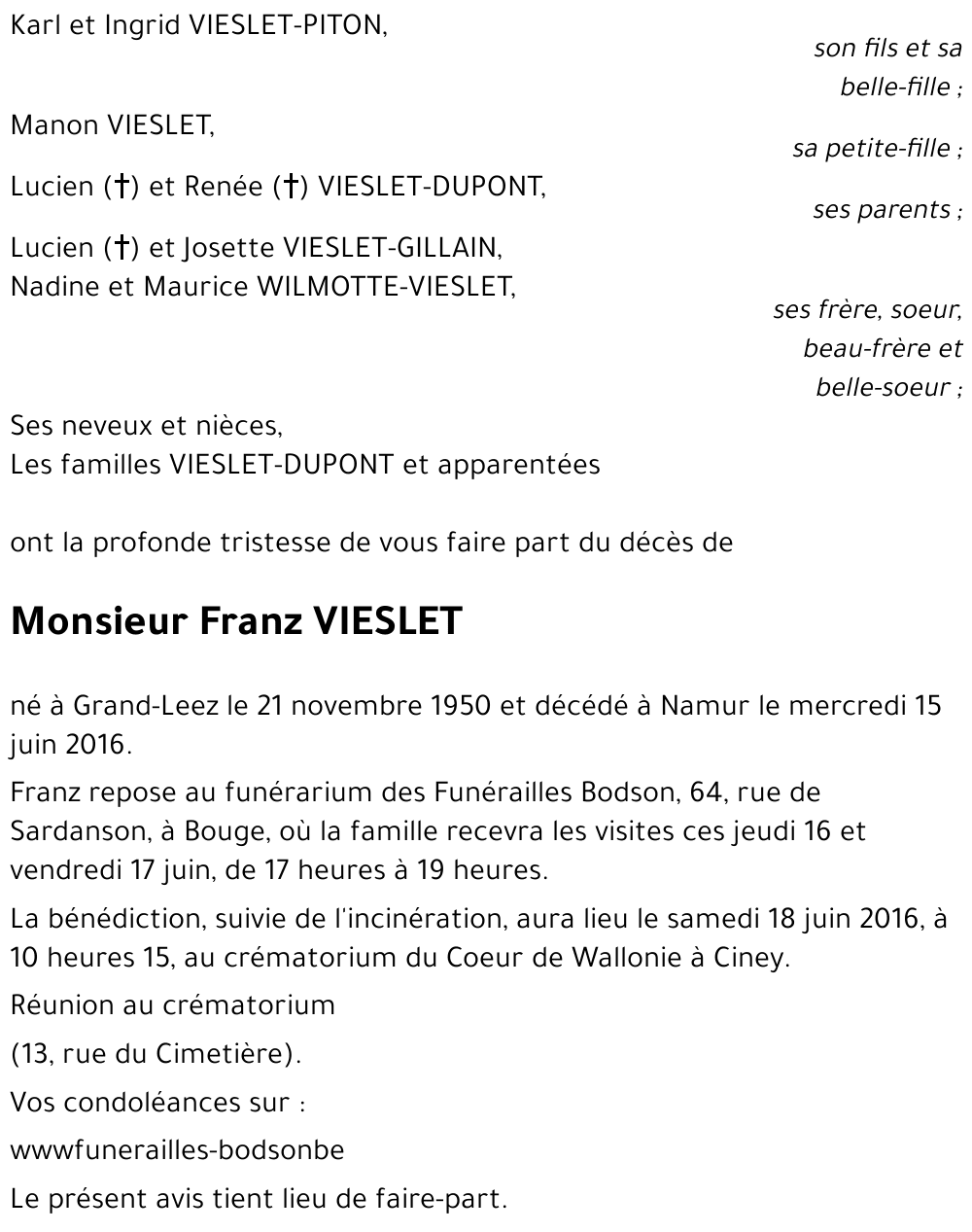 Franz VIESLET