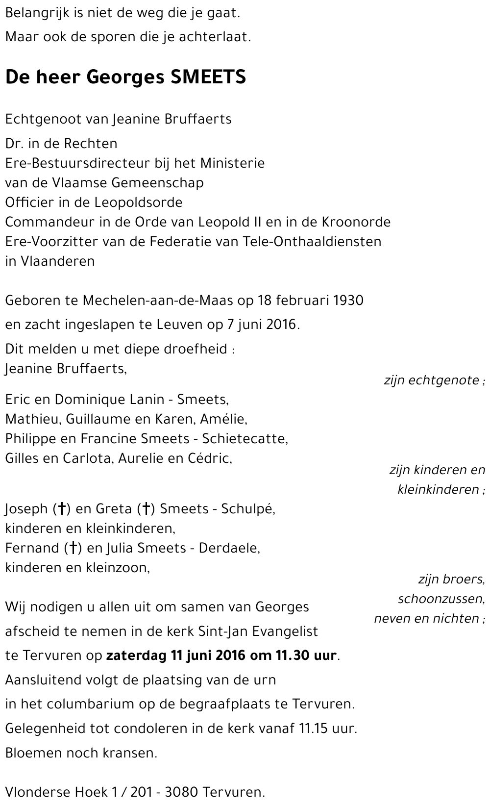 Georges SMEETS
