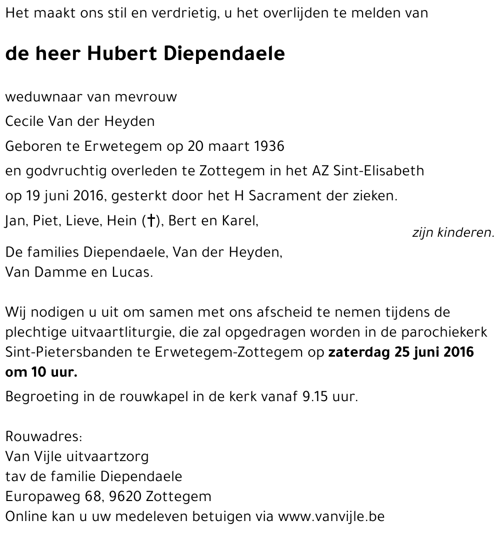 Hubert Diependaele