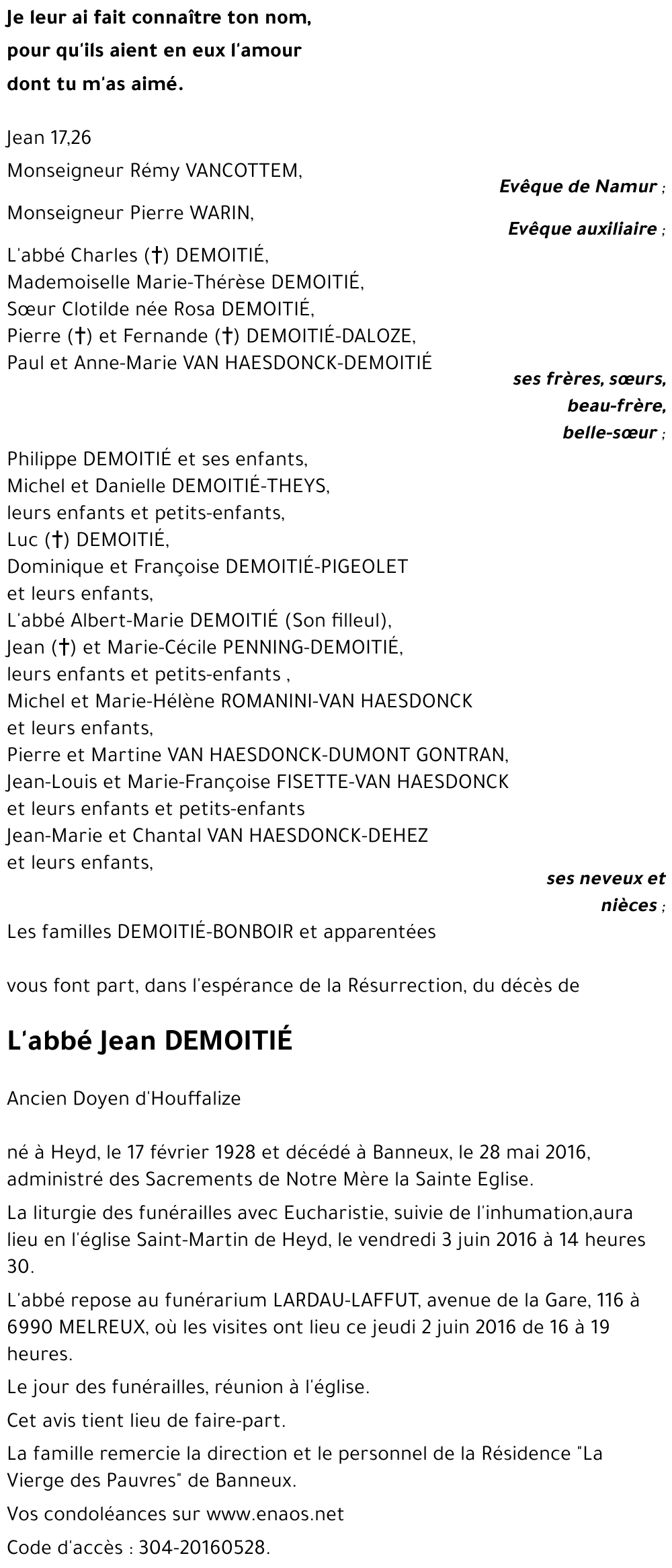 Jean DEMOITIE