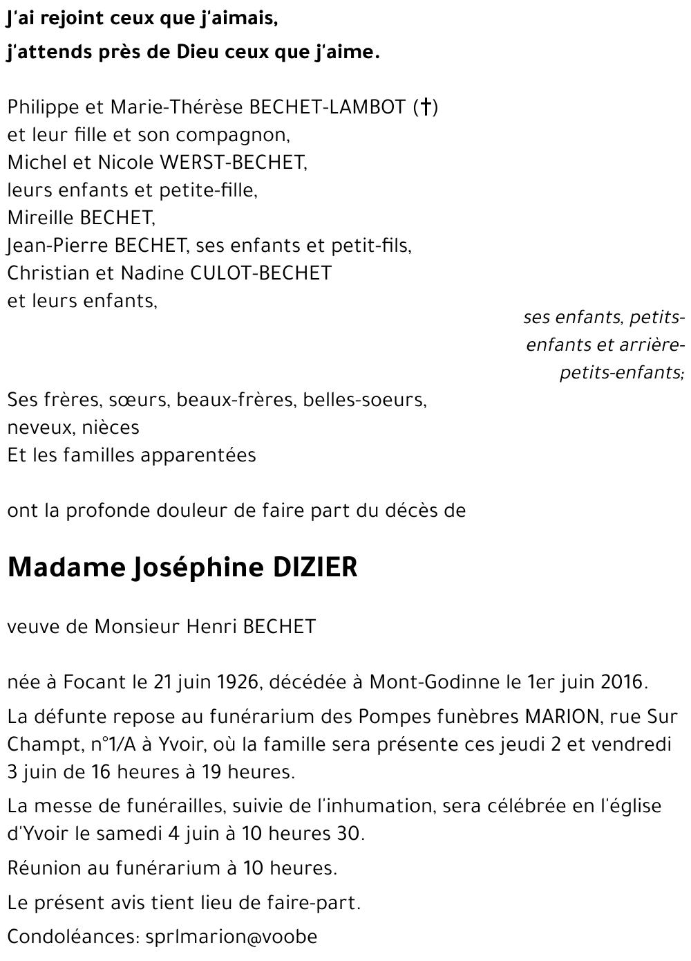 Joséphine DIZIER