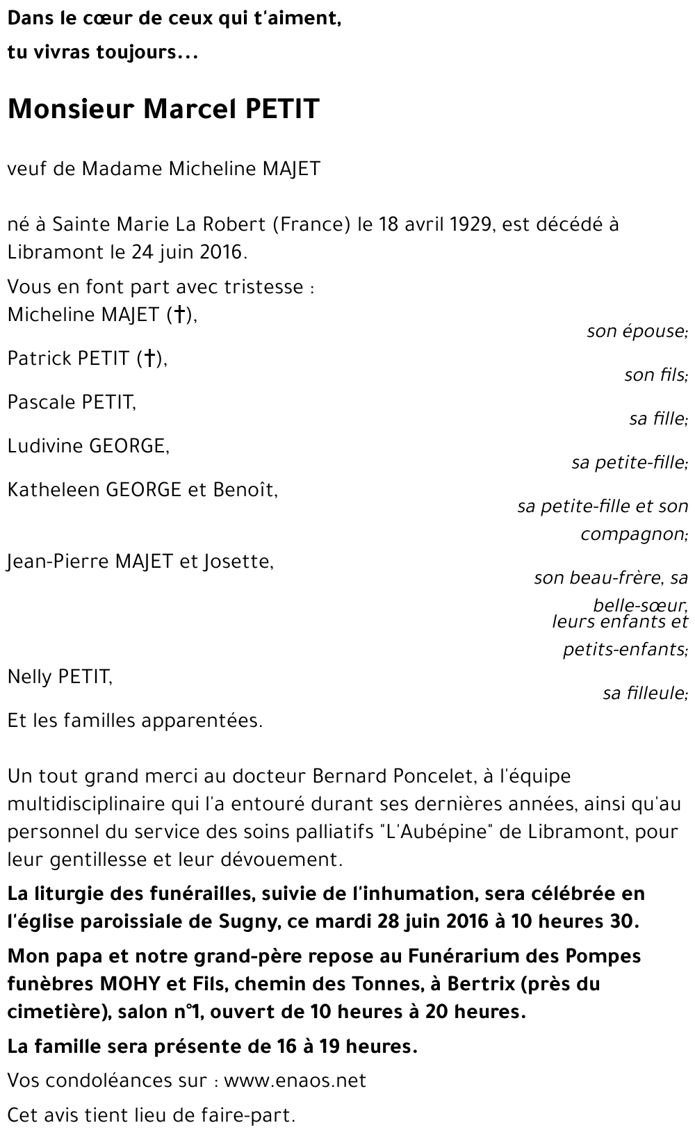Marcel PETIT